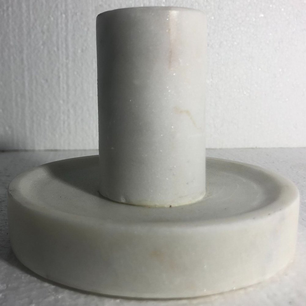 Threshold Studio McGee Marble Taper Candle Holder